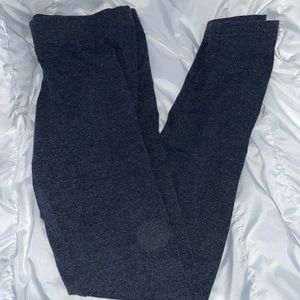 aeropostale navy blue leggings; girls size medium